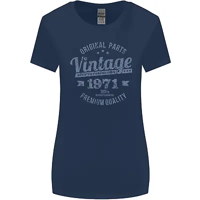 Buy Vintage Year 53rd Birthday 1971 Womens Wider Cut T-Shirt • 9.99£