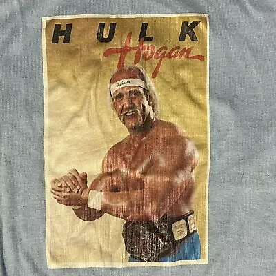 Buy VINTAGE 80’s Hulk Hogan T-Shirt Women Small Wrestling WWF WWE Retro Hulkamania • 33.72£