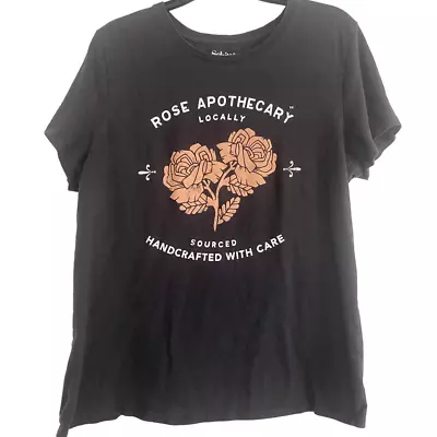 Buy Schitts Creek Women's Size XXL T-Shirt Short Sleeve Gray Rose Apothecary • 14.21£
