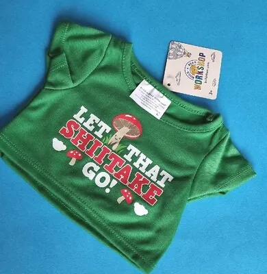 Buy Build A Bear Let That Shiitake Go Mushroom T Shirt Outfit Clothes Bnwt  • 12.34£