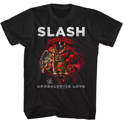 Buy Slash Apocalyptic Love Men's T Shirt Heavy Metal Music Merch • 49.86£