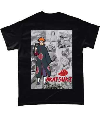 Buy Pain Akatsuki Manga Strip Naruto Anime Unisex Tshirt T-Shirt Tee ALL SIZES • 17£