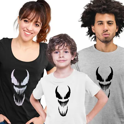 Buy Venom Carnage Face Tom Hardy Marvel Movie DC Deadpool Gym Top Xmas Gift • 14.99£