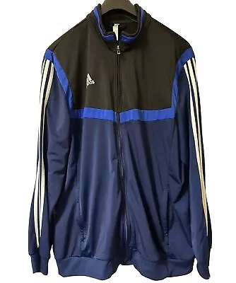 Buy ADIDAS Tracksuit Jacket - Size 2XL Slim - Blue - Good Condition • 31.10£