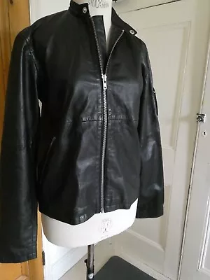 Buy A.P.CMS Stockholm Leather Jacket - Stylish Classic - High Quality - Size M - NEW • 75£