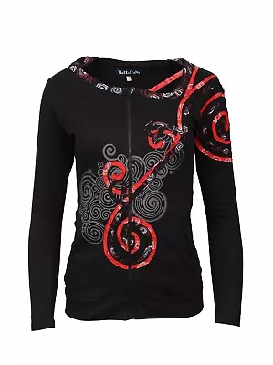 Buy Tattopani Ladies Long Sleeve Light Sinker Jacket With Front Embroidery • 28£