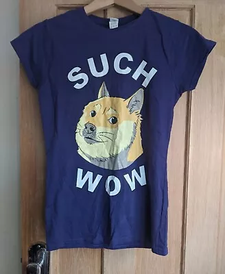 Buy Doge Such Wow T Shirt Size • 2.99£