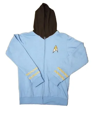 Buy Star Trek The Original Series TOS Blue Spock Hoodie - Adult Small • 23.75£
