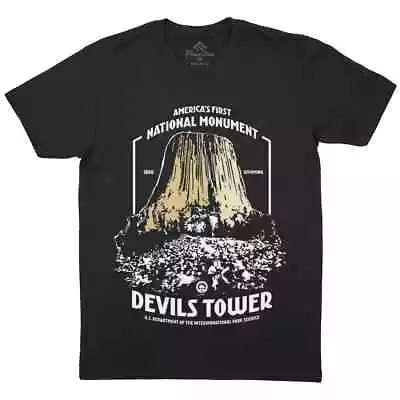 Buy Devils Tower Mens T-Shirt Space Alien Abduction UFO Sulaco Nostormo D186 • 10.99£