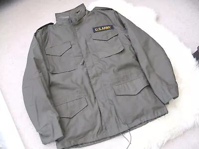 Buy  M-65 Cold Weather Field Coat + ECW Liner Brand New Size Small U.S. Army Patch   • 49.99£
