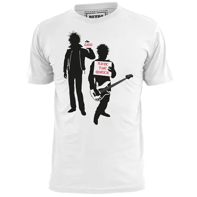 Buy Mens God Save The Queen Punk Rock T Shirt Pistols Ruts Clash • 8.49£