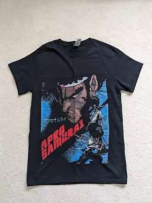 Buy Gildan Mens Afro Samurai T Shirt Graphic Print Short Sleeve Cotton Crew Neck S • 14.99£