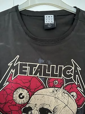 Buy Metallica Amplified Tshirt Xl • 0.99£