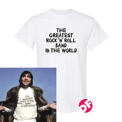 Buy The Greatest R’n’R Band In The World T-shirt Keith Moon Rock Replica Tshirt NEW • 14.99£