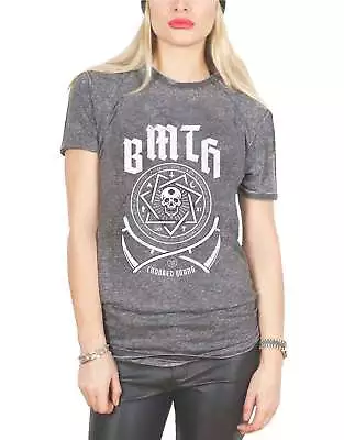 Buy Bring Me The Horizon Crooked Young Burnout T Shirt • 14.93£