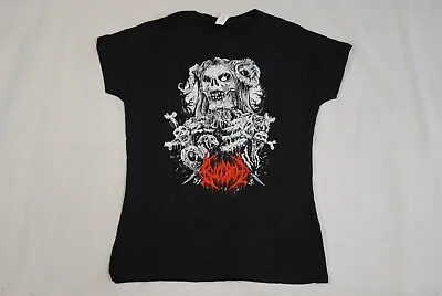 Buy Bloodbath Hades Rising Ladies Skinny T Shirt New Official Katatonia Opeth Rare • 9.99£