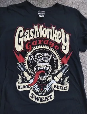 Buy Gas Monkey Garage T Shirt Merch Tee Size Small Black • 13.95£
