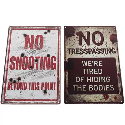 Buy  2 Pcs Garden Sign Wooden Appliques For Furniture Notice Miss Warning • 12.85£