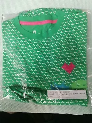 Buy Joystick Junkies Space Invaders Love-Shape Green T-shirt M Sm39 • 17.50£