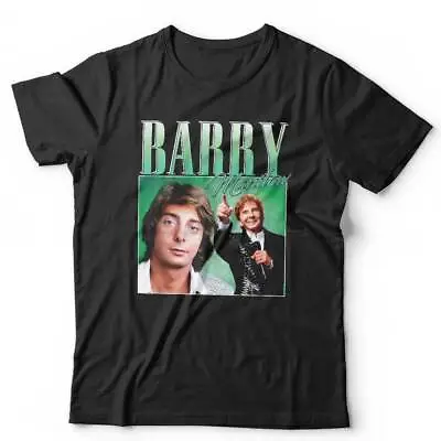 Buy Barry Manilow Appreciation Tshirt Unisex & Kids Homage Throwback Stag Hen Do Fun • 9.09£