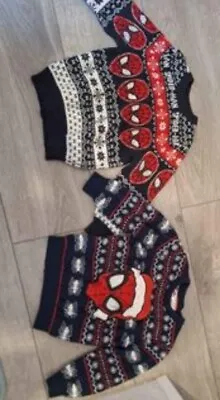 Buy 18-24 Spiderman Christmas Jumpers • 10£
