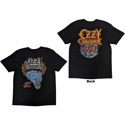 Buy Ozzy Osbourne Unisex T-Shirt: Bark At The Moon Tour '84 (Back Print)Black Cotton • 18.99£