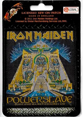 Buy IRON MAIDEN Powerslave : Woven SEW-ON PATCH Official Licensed Merch • 4.36£