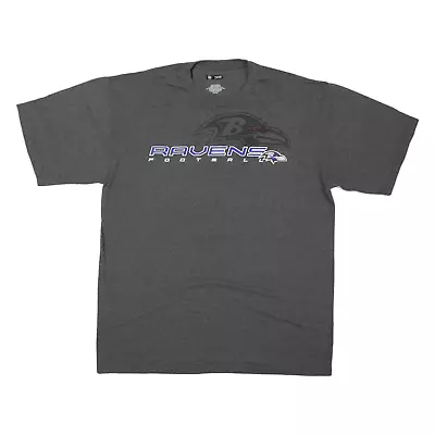 Buy NFL Baltimore Ravens Mens T-Shirt Grey USA XL • 10.99£