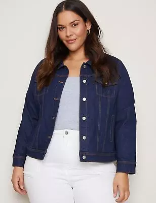 Buy Plus Size - Womens Jacket -  Cotton Long Sleeve Denim Jacket - AUTOGRAPH • 27.44£