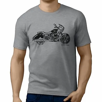 Buy JL Illustration For A Moto Guzzi MGX21 Flying Fortress Motorbike Fan T-shirt • 19.99£