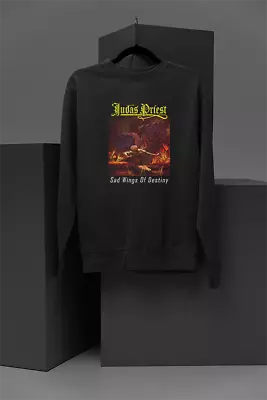 Buy Judas Priest Sad Wings Of Destiny | Vintage Metal Band Sweatshirt | Retro 70s Ro • 34.99£
