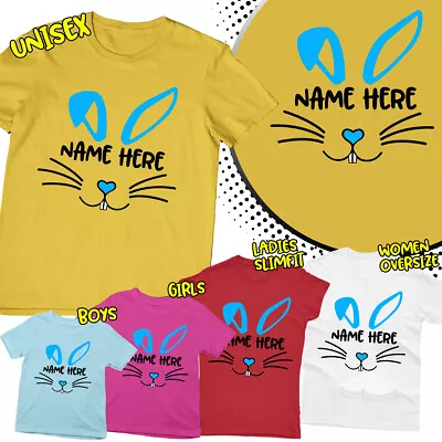 Buy Personalised Blessed Easter Cute Bunny Spring Family Matching Fancy T-Shirt #ED • 9.99£