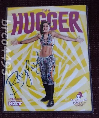 Buy BAYLEY SIGNED OFFICIAL WWE 11x14 PHOTO AUTOGRAPHED OFFICIAL MERCH • 56.70£