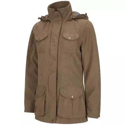 Buy Hoggs Of Fife Struther Ladies Waterproof Field Coat Jacket Sage Sizes XS To XXL • 129£