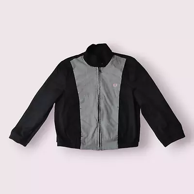 Buy Fred Perry Amy Winehouse Jacket Size 8 Black Cropped Check Harrington • 40£