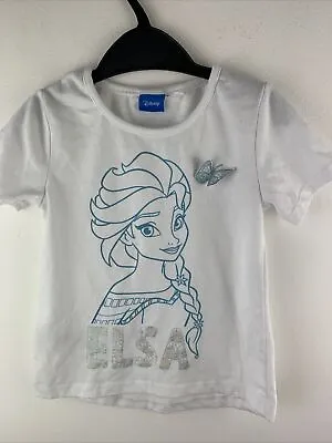 Buy Elsa Frozen T-shirt Age 3-4 Years • 3.20£