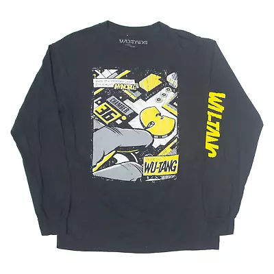 Buy WU-TANG CLAN Mens Band T-Shirt Black Long Sleeve XS • 31.99£