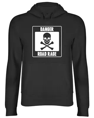 Buy Danger Road Rage Mens Womens Ladies Unisex Hoodie Hooded Top • 17.99£