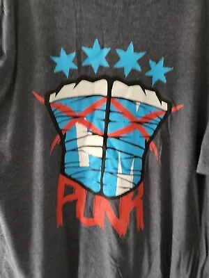 Buy WWE CM Punk Tshirt Pro Wrestling Crate 2XL • 9.99£