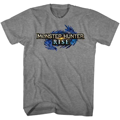 Buy Monster Hunter Capcom Video Game Rise Logo Men's T Shirt • 38.47£