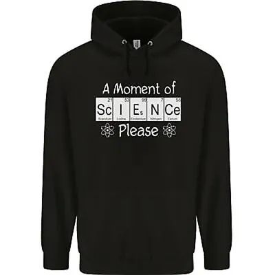 Buy A Moment Of Science Please Funny Geek Mens 80% Cotton Hoodie • 24.99£
