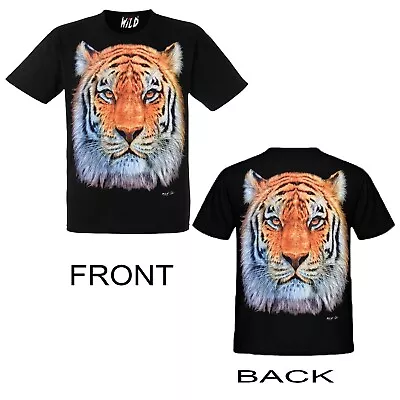 Buy Unisex Tiger   T-Shirt Both Side Print • 5.99£