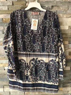 Buy Indian Ethnic Top Cotton Blouse Women Tunic Hippie Retro Boho Hippie Shirt Gypsy • 33.62£