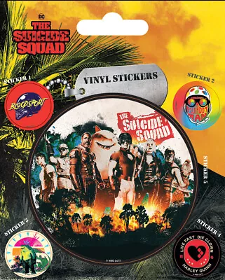 Buy Suicide Squad Team Vinyl Stickers Pack New 100%official Merch • 1.99£