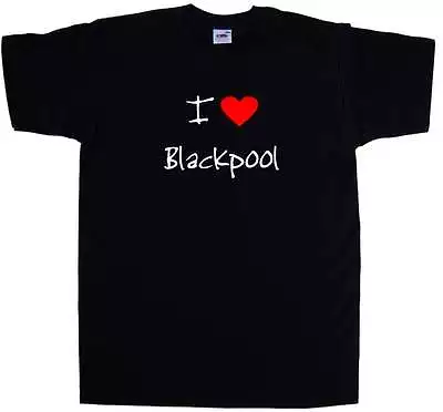 Buy I Love Heart Blackpool T-Shirt • 8.99£