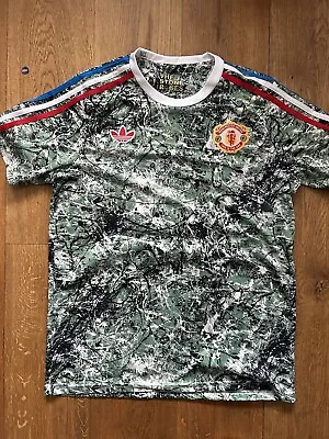 Buy Manchester United Stone Roses Shirt - Large - Casemiro  • 59.99£