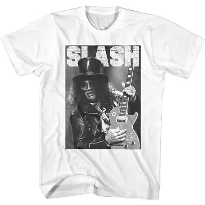 Buy Slash On Stage Playing Guitar Men's T Shirt Heavy Metal Music Merch • 39.89£