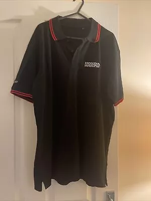 Buy Honda Marine Black T Shirt Large Size Logo On Back • 12.99£