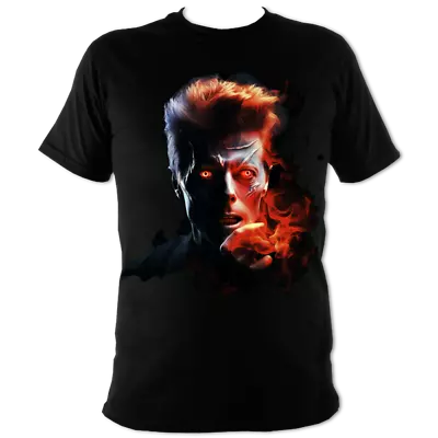 Buy Demonic David Bowie  Art T-shirt On High Quality Black Cotton • 18.95£
