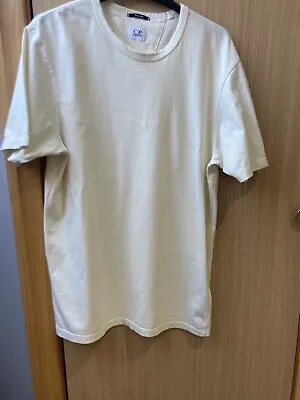 Buy Mens C.P. COMPANY Yellow T Shirt Size S • 23.99£
